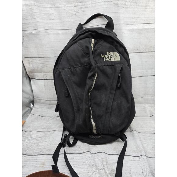 The North Face Elevation Black Backpack Large